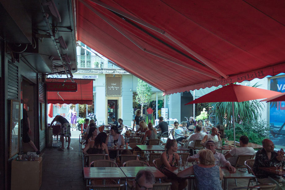 The biggest sunblind that I have ever seen is in Cannes