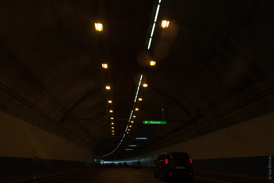 A tunnel in Switzerland