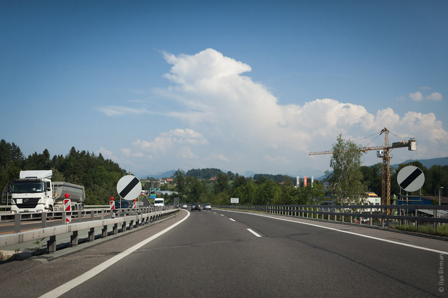 Swiss “end of all limits” sign