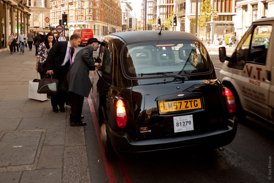 A porter at Knightsbridge