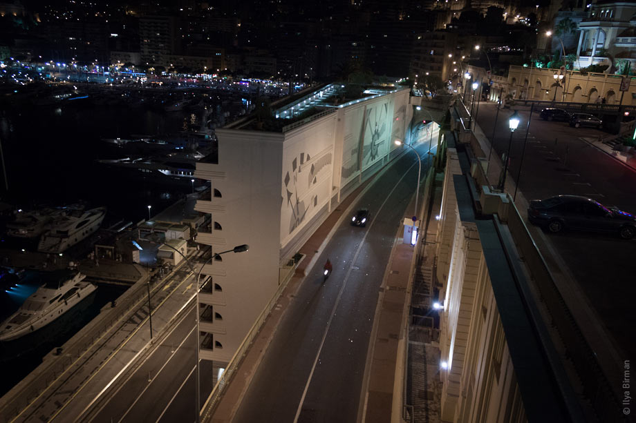 A sidewalk in Monte Carlo